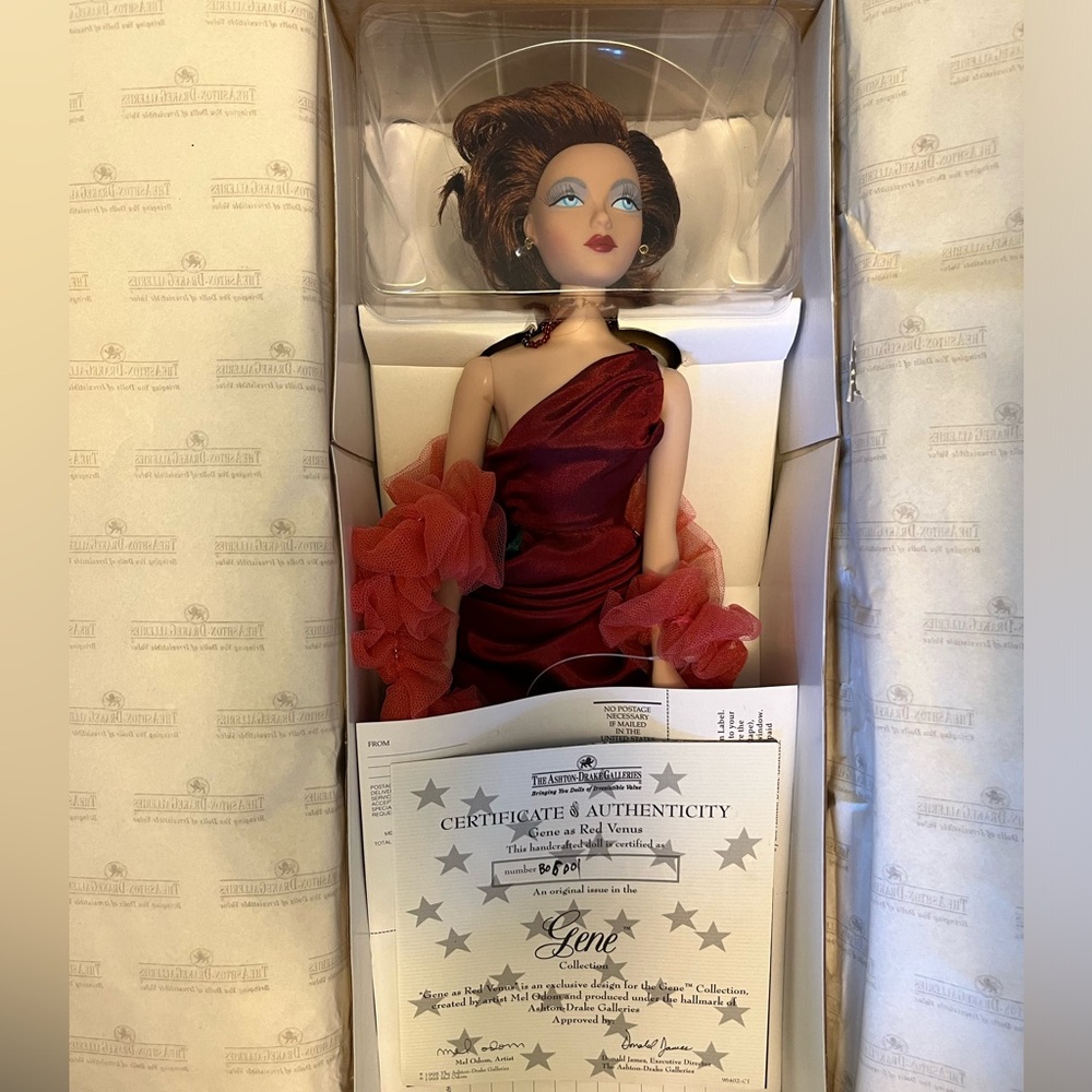 Gene Doll “Red Velvet”- Ashton Drake series
